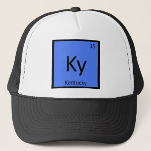 Casquette Les KY - Tableau périodique de chimie d'état du