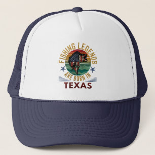 CASQUETTE LES LÉGENDES DE PÊCHE SONT NÉES AU TEXAS