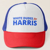 Casquette Les mecs blancs de Harris (Devant)