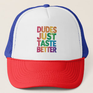 Casquette Les mecs Goûtent juste un meilleur Gay pride déses