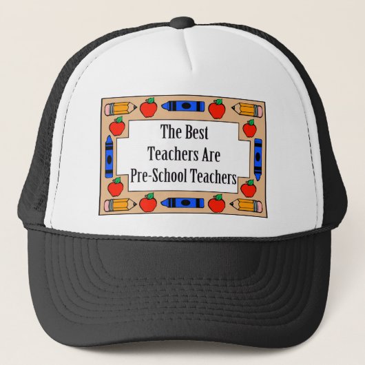 Casquette Les meilleurs professeurs sont des professeurs (Devant)