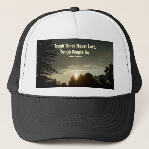 Casquette Les moments difficiles ne durent jamais,