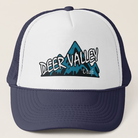 Casquette Les montagnes de la vallée du Deer (Devant)