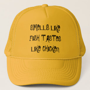 CASQUETTE LES ODEURS AIMENT DES GOÛTS DE POISSONS COMME LE