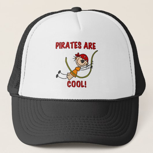 Casquette Les pirates sont cools (Devant)