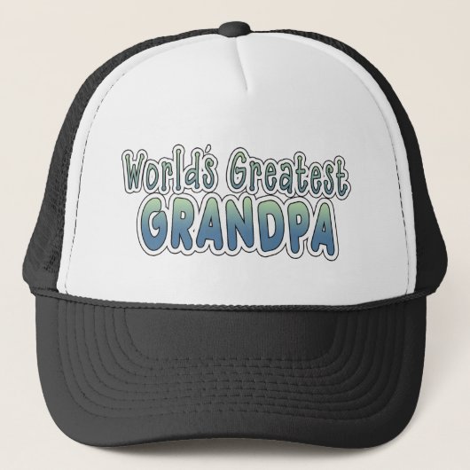 Casquette Les plus grands mots du grand-papa du monde (Devant)