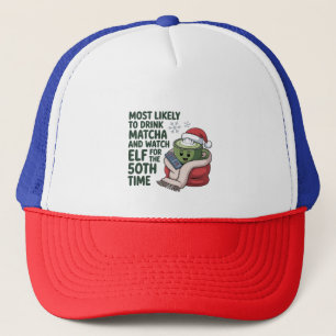 Casquette Les plus susceptibles de boire Matcha et regarder 