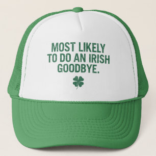 Casquette Les Plus Susceptibles De Faire Un Adieu Irlandais
