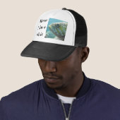Casquette Les poissons meurent (En situation)