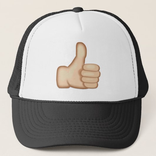 Casquette Les pouces lèvent le signe Emoji (Devant)