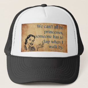 Casquette Les princesses de SlipperyJoe applaudissent affich