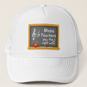 Casquette Les professeurs de musique jouent la bonne note
