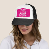 Casquette "Les Reines Sont Nées En Janvier (En situation)