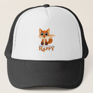 Casquette Les renards me rendent heureux