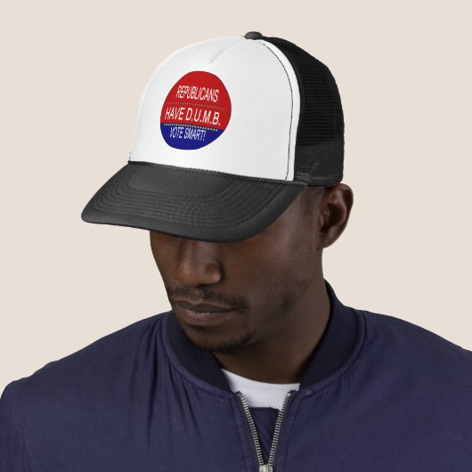 Casquette Les Républicains Ont D.U.M.B. (En situation)