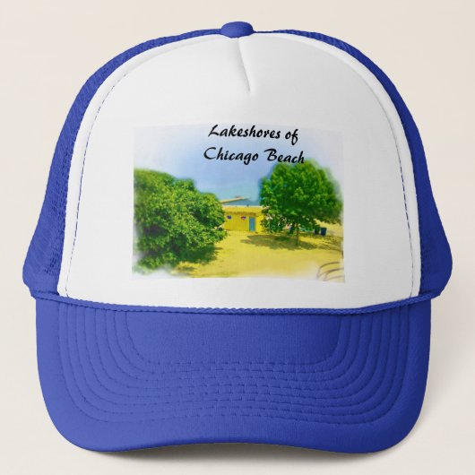 Casquette Les rives du Chicago Beach (Devant)