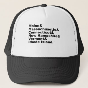 Casquette Les six déclarer du nord-est qui composent la