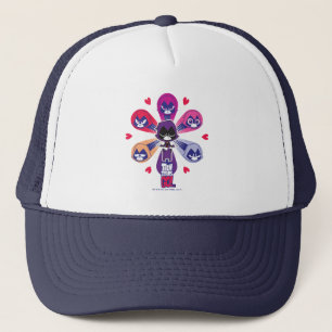 Casquette Les titans de l'adolescence vont ! Emoticlones de