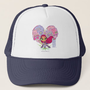 Casquette Les titans de l'adolescence vont ! graphique de