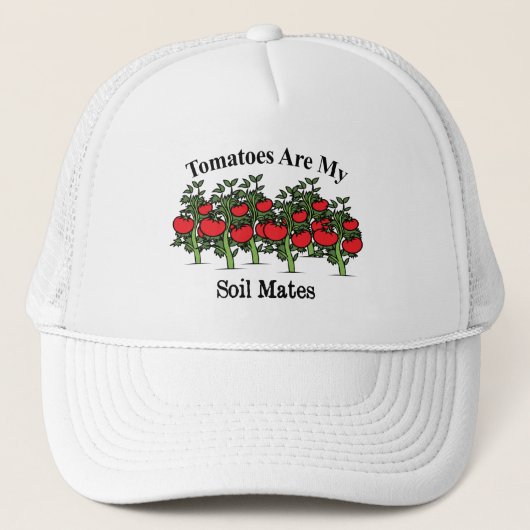 Casquette Les Tomates Amusantes Sont Mes Mates De Sol (Devant)