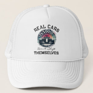 Casquette Les voitures réelles ne se déplacent pas