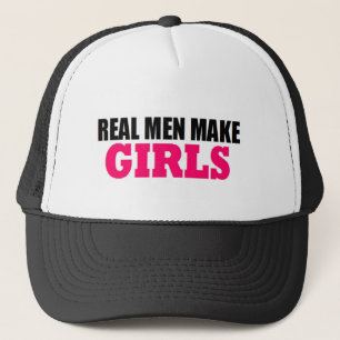 CASQUETTE LES VRAIS HOMMES FONT À DES FILLES LE PAPA DE BÉ