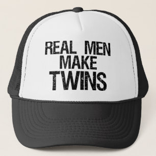 Casquette Les vrais hommes font des jumeaux