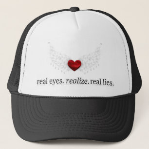 Casquette les vrais yeux réalisent de vrais mensonges