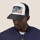 Casquette L'espace de nébuleuse du casque du Thor (En situation)