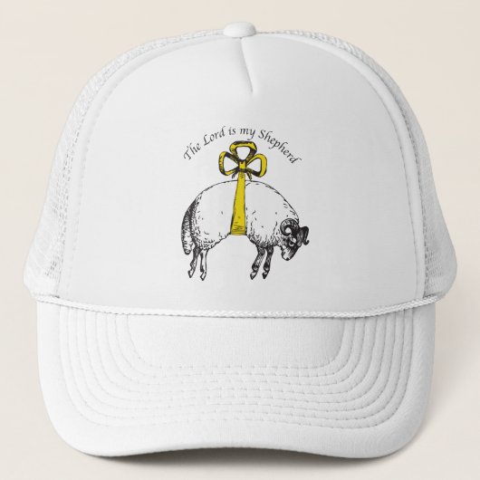 Casquette L'Éternel est mon berger Psaume 23 (Devant)