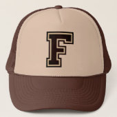 Casquette Letter "F" Monogrammed (Devant)