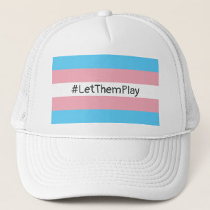 Casquette #Let'ThemPlay Drapeau Transgenre Athlètes
