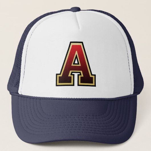 Casquette Lettre "A" (Devant)