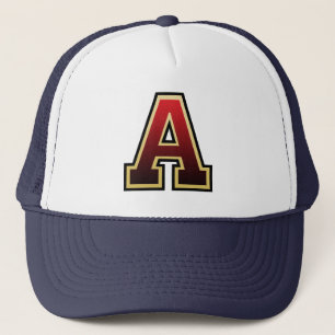 Casquette Lettre "A" initiale