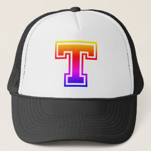 Casquette Lettre colorée "T"