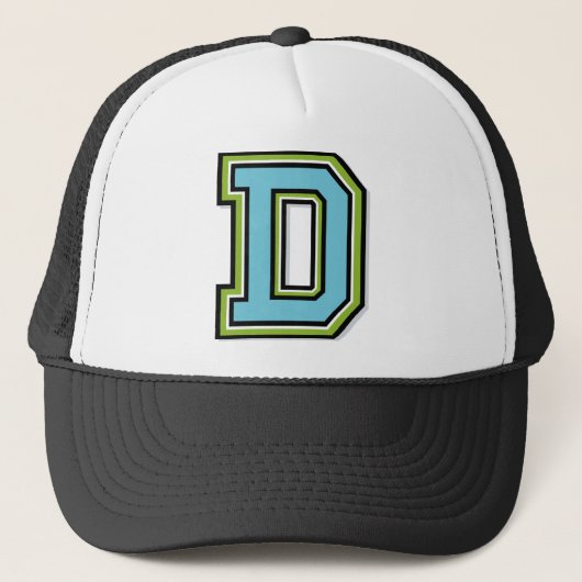 Casquette Lettre "D" (Devant)
