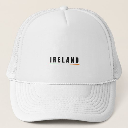 Casquette LETTRE D'ART IRLANDAIS Simple Moderne Souven (Devant)