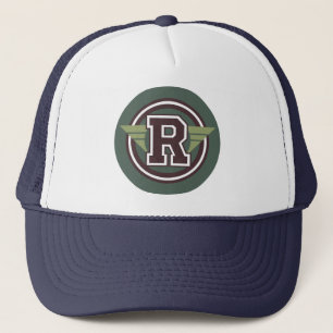 Casquette Lettre déco "R"