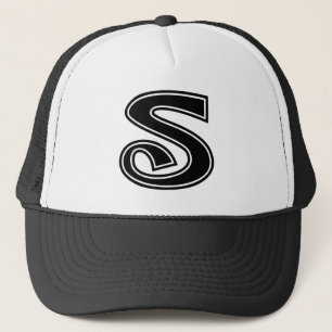 Casquette Lettre distinctive 'S'