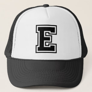 Casquette Lettre "E "