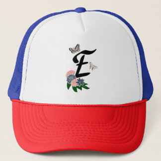 Casquette lettre E