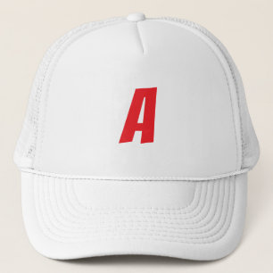 CASQUETTE LETTRE ÉCARLÉE