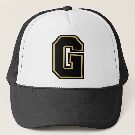 Casquette Lettre "G" Monogramme (Devant)