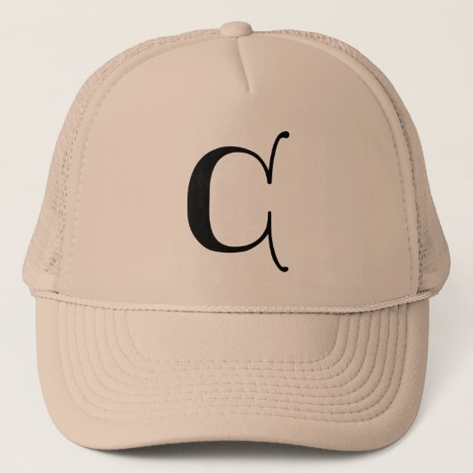 Casquette Lettre gothique C (Devant)