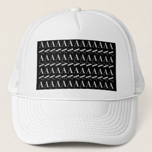 Casquette Lettre initiale A monogramme