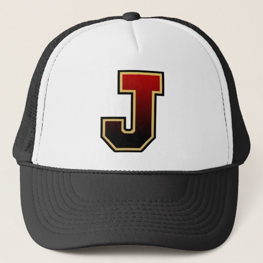 Casquette Lettre "J" (Devant)