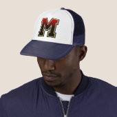 Casquette Lettre "M" (En situation)