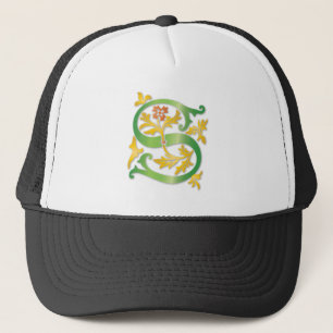 Casquette Lettre S Monogram Fleur de lis