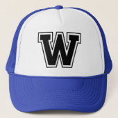 Casquette Lettre "W" (Devant)