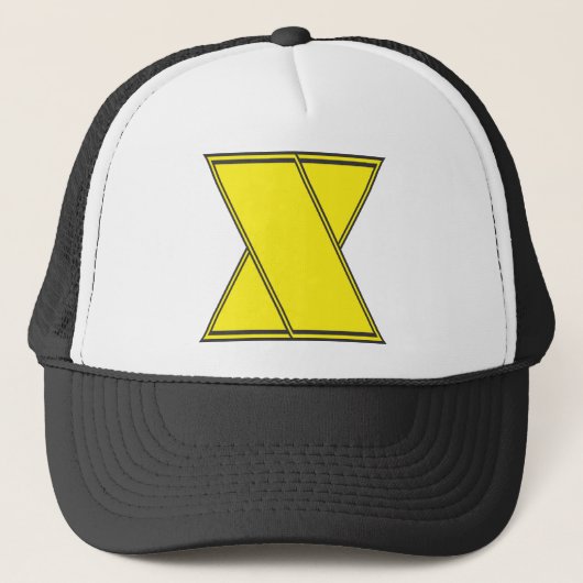 Casquette lettre x (Devant)